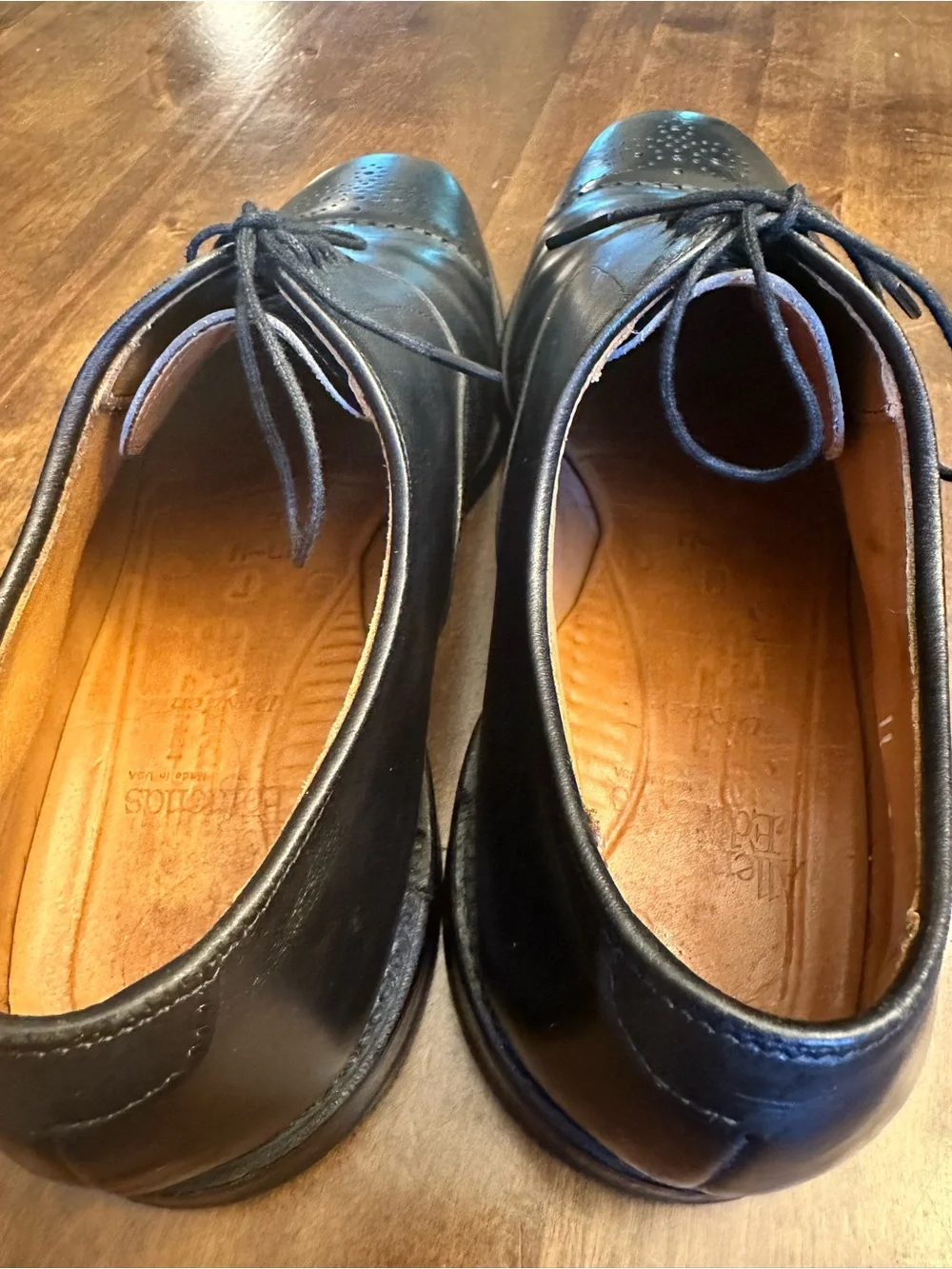 Allen Edmonds Dryden Oxford Dress Shoes Black Size 11